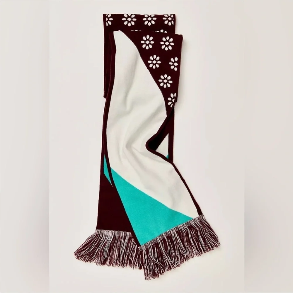 Free People Movement Big League Reversible Scarf in Mahogany NWT